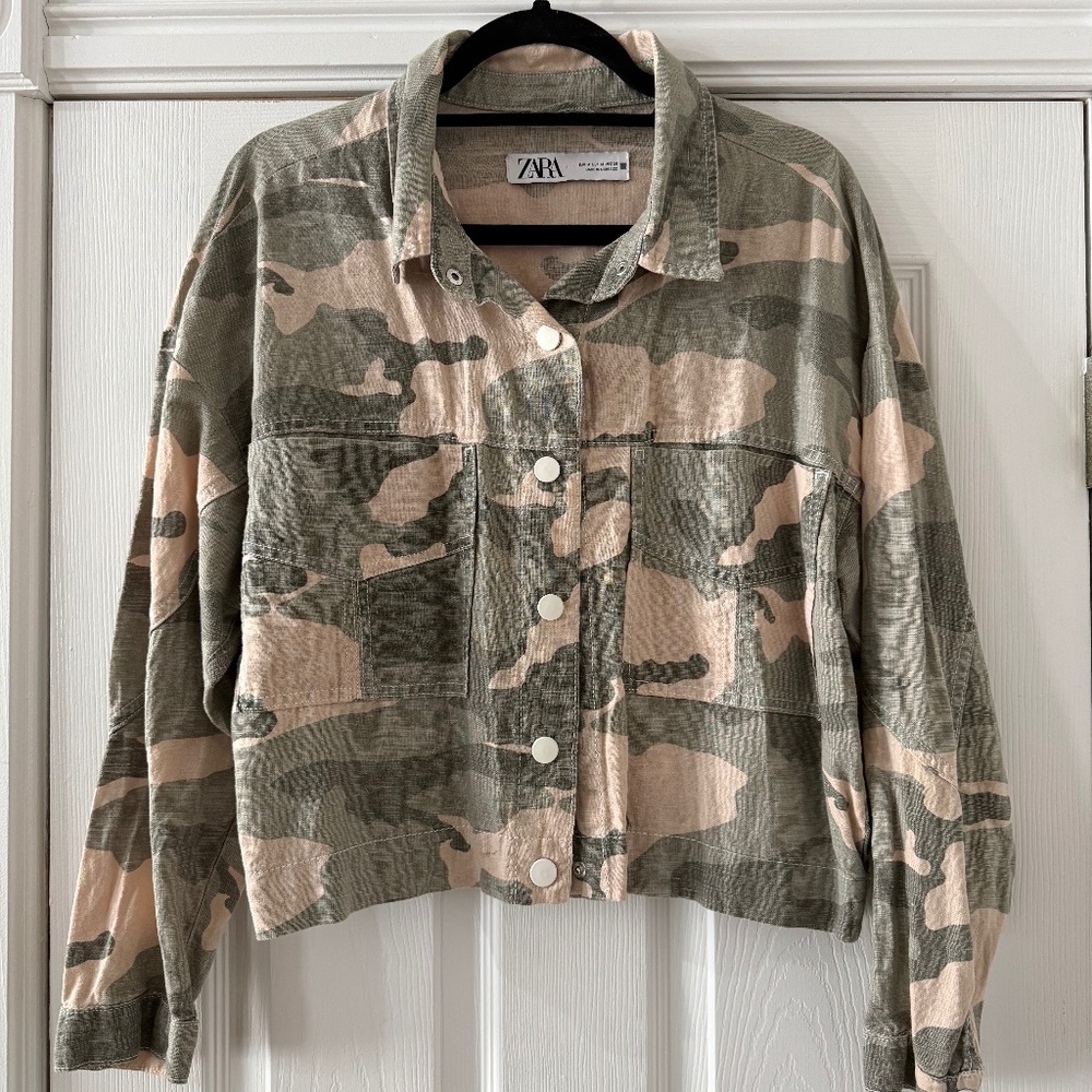 Zara Camo Jacket